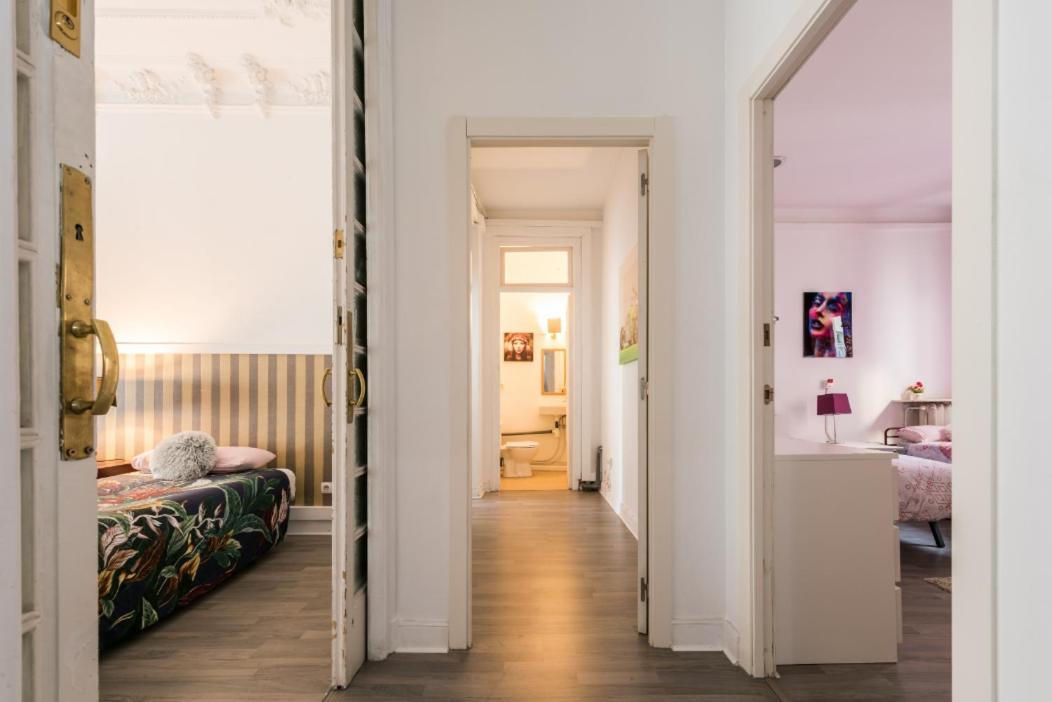 M&F 7 Rooms/7 Bathrooms Over Gran Via Madrid Exterior foto